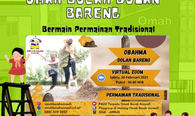 Permainan Tradisional, Outbond Virtual Zoom Kids