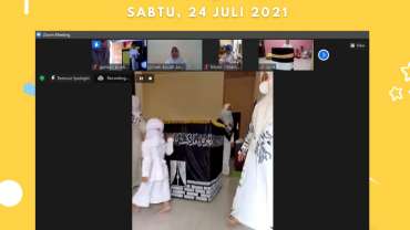 Manasik Haji Virtual 1442 H PAUD Terpadu Omah Bocag Annaafi Malang